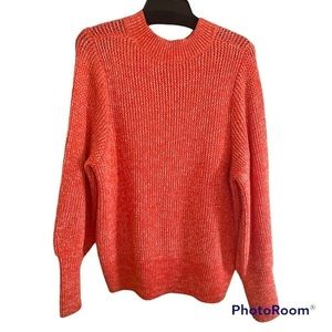 Womens Coral Sweater